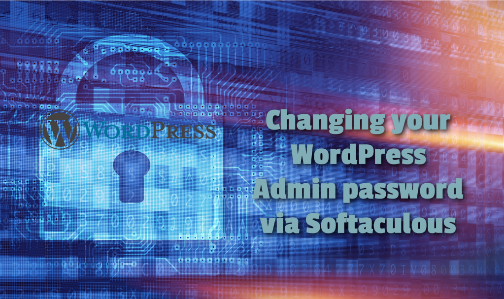 Changing your WordPress Admin password via Softaculous