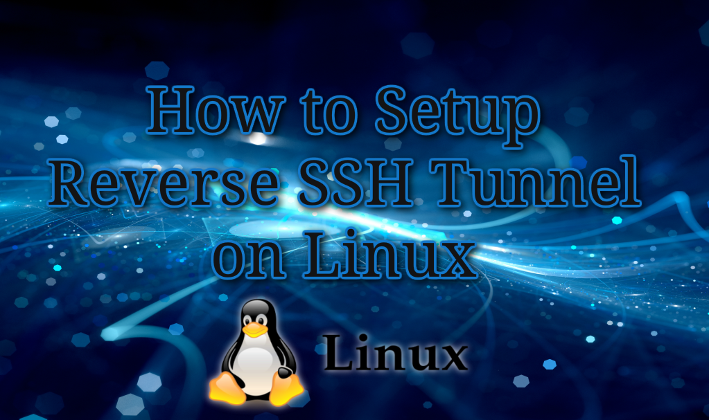 How to Setup Reverse SSH Tunnel on Linux